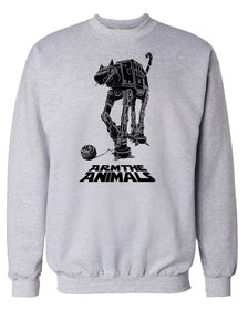 Unisex | CAT-AT | Crewneck Sweatshirt - Arm The Animals Clothing Co.
