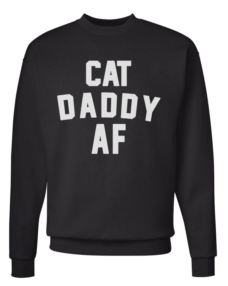Load image into Gallery viewer, Unisex | Cat Daddy AF | Crewneck Sweatshirt - Arm The Animals Clothing Co.
