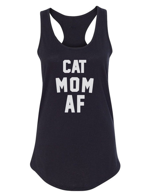 Unisex | Cat Mom AF | Ideal Tank Top - Arm The Animals Clothing Co.