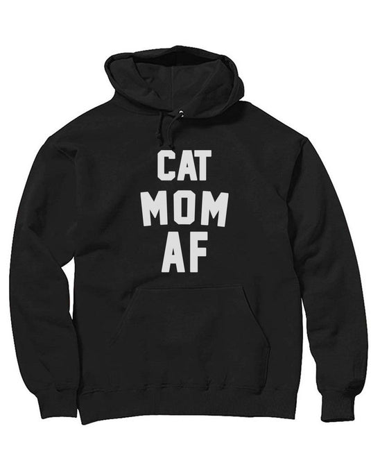 Unisex | Cat Mom AF | Oversized Hoodie - Arm The Animals Clothing Co.