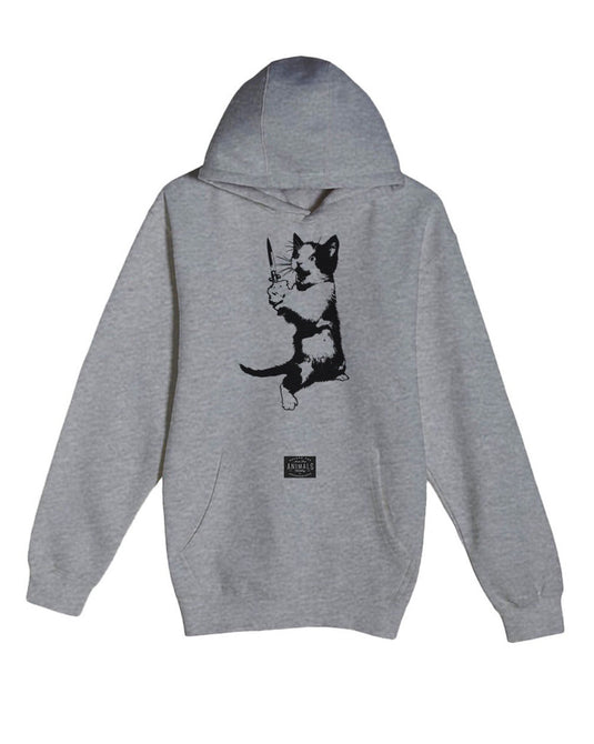Unisex | Cat The Ripper | Hoodie - Arm The Animals Clothing LLC