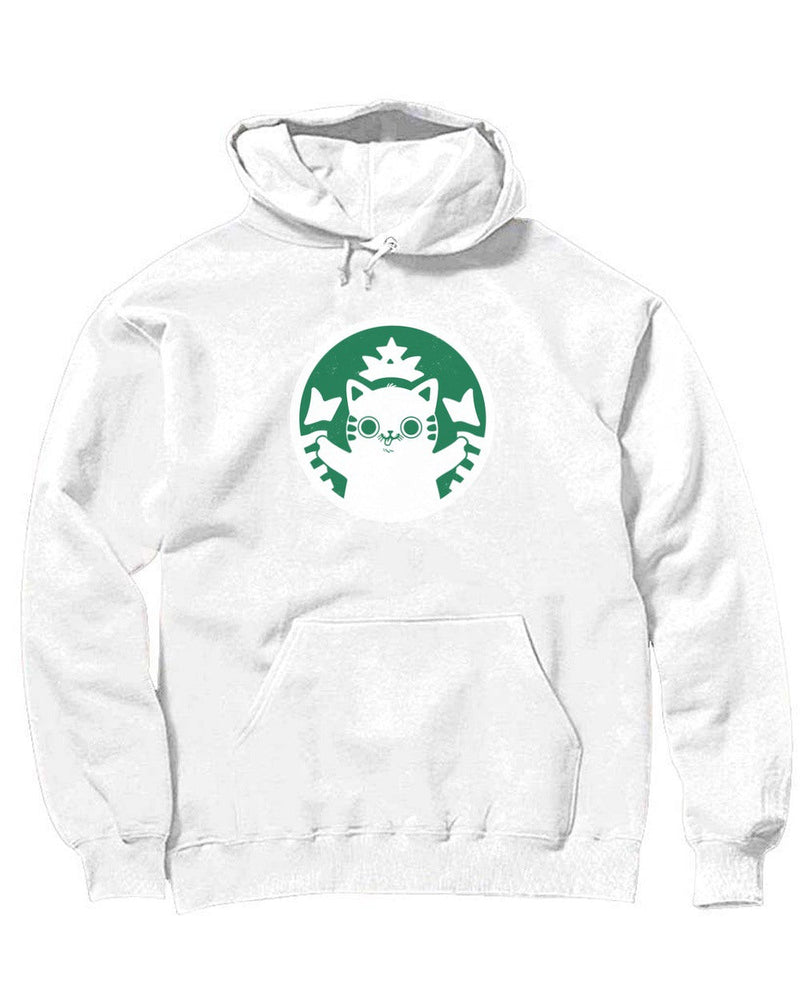 Load image into Gallery viewer, Unisex | Catbucks | Hoodie - Arm The Animals Clothing Co.
