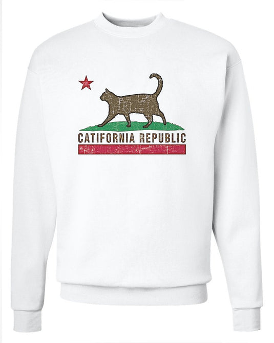 Unisex | Catifornia Republic | Crewneck Sweatshirt - Arm The Animals Clothing Co.