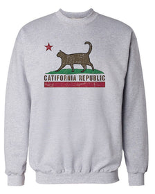 Unisex | Catifornia Republic | Crewneck Sweatshirt - Arm The Animals Clothing Co.