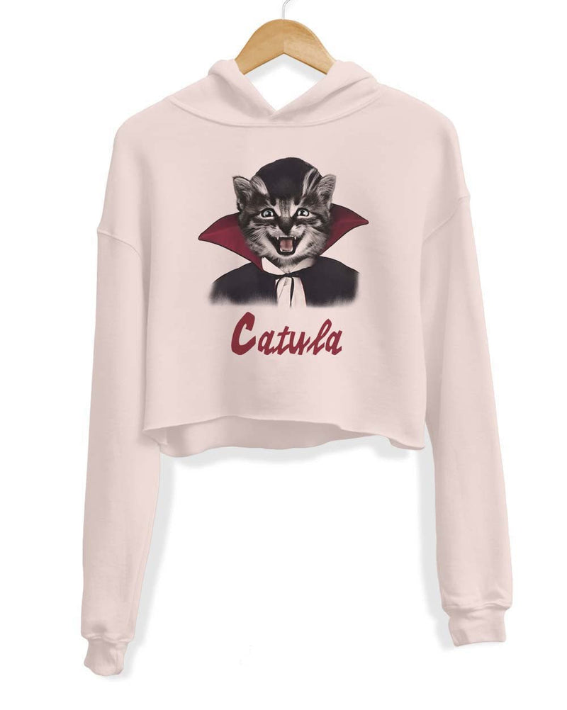 Load image into Gallery viewer, Unisex | Catula | Crop Hoodie - Arm The Animals Clothing Co.
