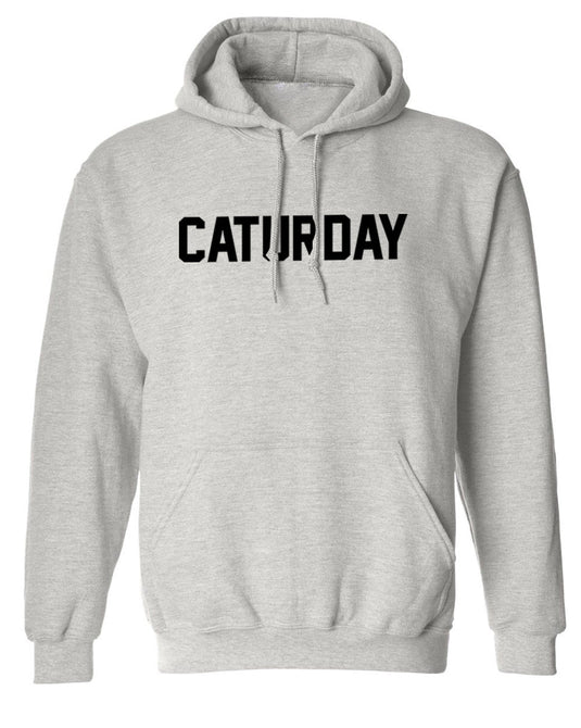 Unisex | Caturday | Hoodie - Arm The Animals Clothing Co.