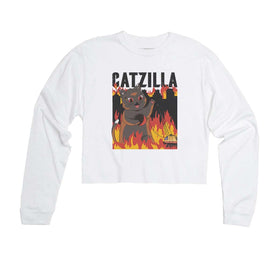 Unisex | Catzilla | Cutie Long Sleeve - Arm The Animals Clothing Co.