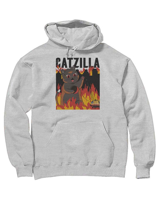 Unisex | Catzilla | Hoodie - Arm The Animals Clothing Co.