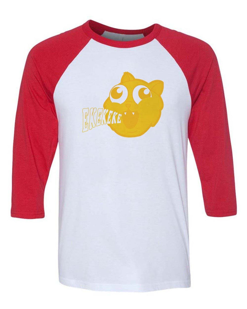 Load image into Gallery viewer, Unisex | Chunky Ekekeke | 3/4 Sleeve Raglan - Arm The Animals Clothing Co.

