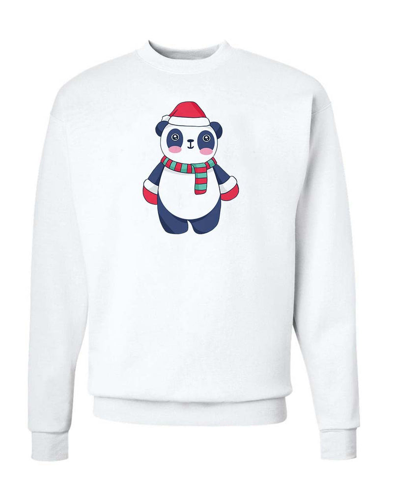Load image into Gallery viewer, Unisex | Cozy Christmas Panda | Crewneck Sweatshirt - Arm The Animals Clothing LLC
