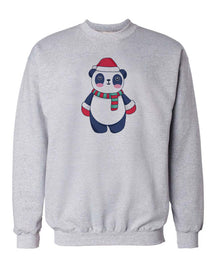 Unisex | Cozy Christmas Panda | Crewneck Sweatshirt - Arm The Animals Clothing LLC