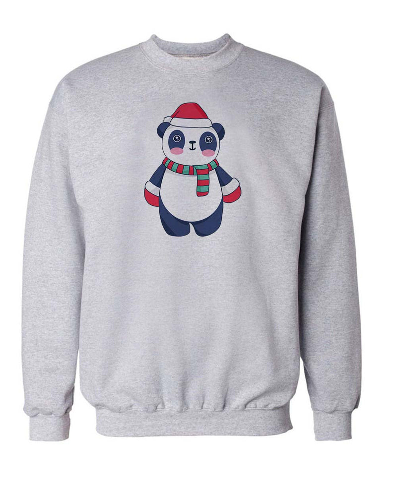 Load image into Gallery viewer, Unisex | Cozy Christmas Panda | Crewneck Sweatshirt - Arm The Animals Clothing LLC
