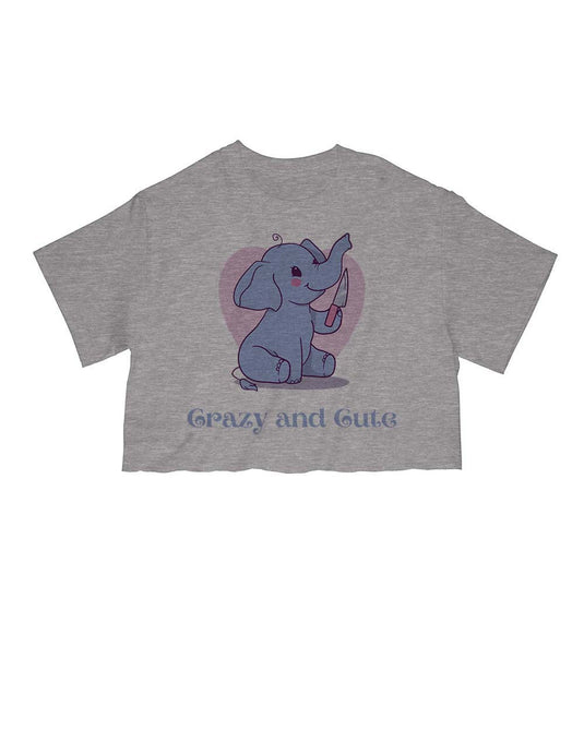 Unisex | Crazy and Cute | Cut Tee - Arm The Animals Clothing Co.