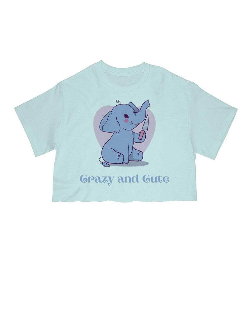 Load image into Gallery viewer, Unisex | Crazy and Cute | Cut Tee - Arm The Animals Clothing Co.
