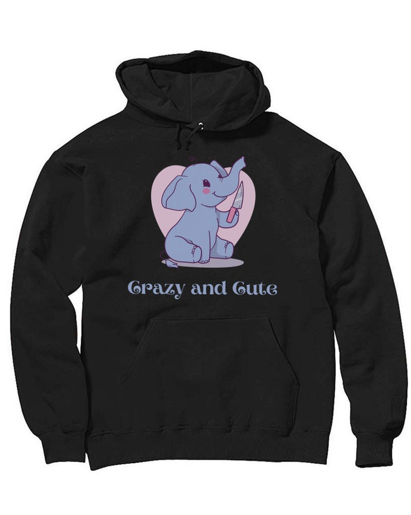 Load image into Gallery viewer, Unisex | Crazy and Cute | Hoodie - Arm The Animals Clothing Co.
