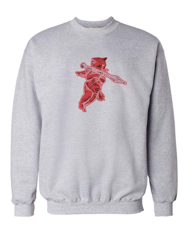 Load image into Gallery viewer, Unisex | Cupid’s Revenge | Crewneck Sweatshirt - Arm The Animals Clothing Co.
