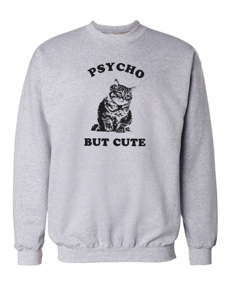 Load image into Gallery viewer, Unisex | Cute But Psycho | Crewneck Sweatshirt - Arm The Animals Clothing Co.

