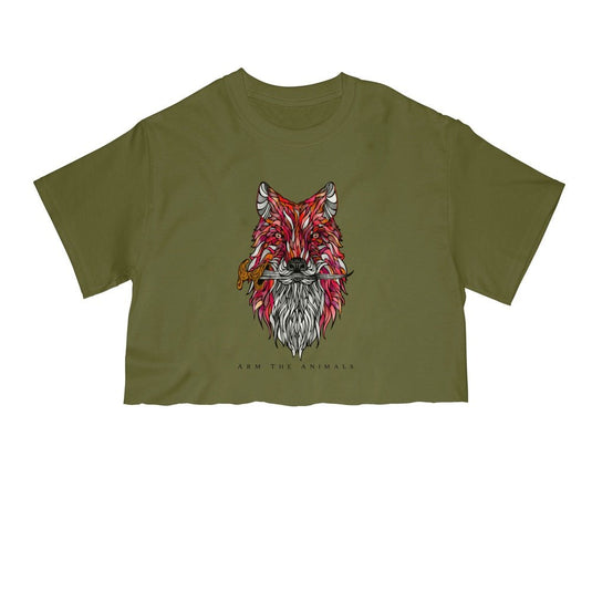 Unisex | Dagger Fox | Cut Tee - Arm The Animals Clothing Co.