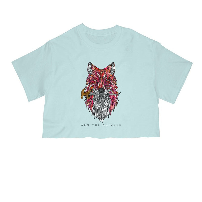 Load image into Gallery viewer, Unisex | Dagger Fox | Cut Tee - Arm The Animals Clothing Co.
