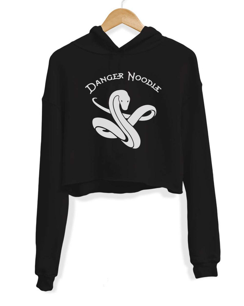 Load image into Gallery viewer, Unisex | Danger Noodle | Crop Hoodie - Arm The Animals Clothing Co.
