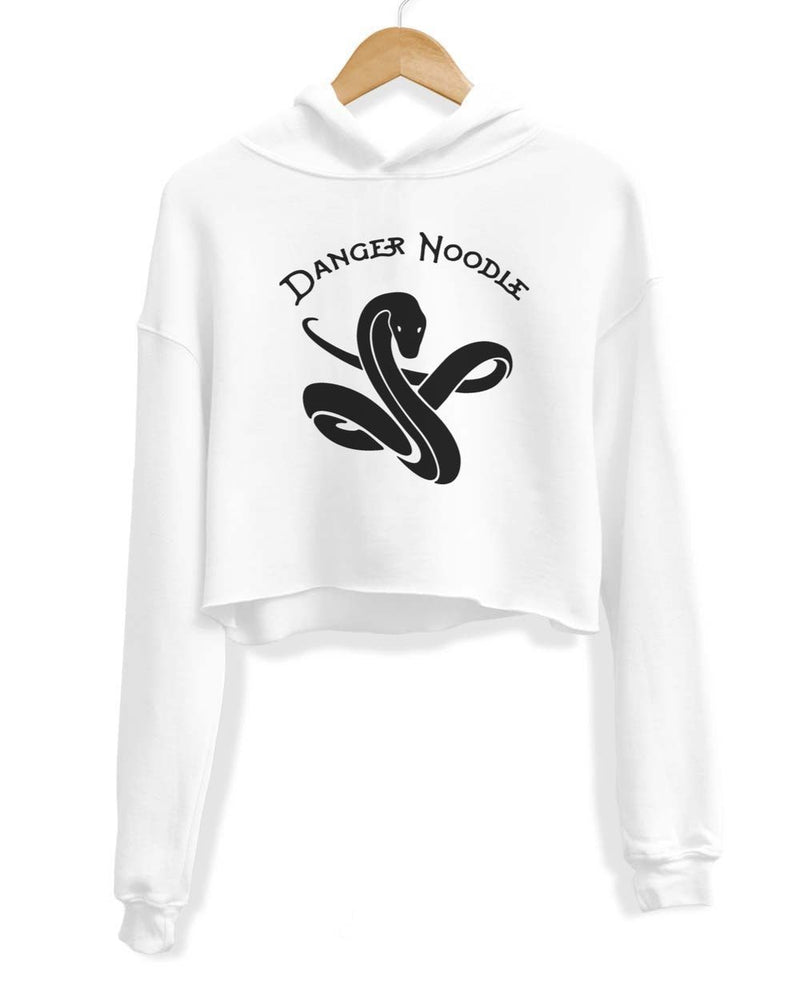 Load image into Gallery viewer, Unisex | Danger Noodle | Crop Hoodie - Arm The Animals Clothing Co.
