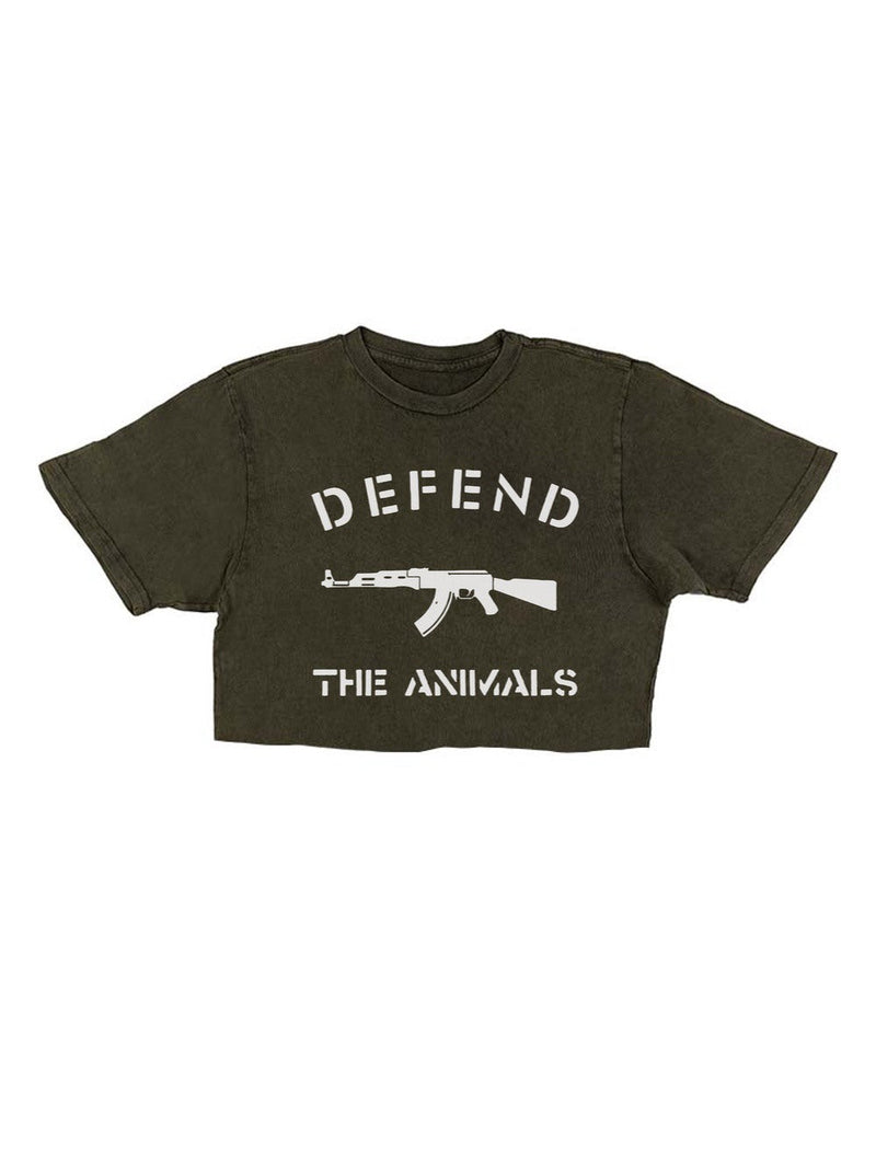 Load image into Gallery viewer, Unisex | Defend The Animals | Cut Tee - Arm The Animals Clothing Co.
