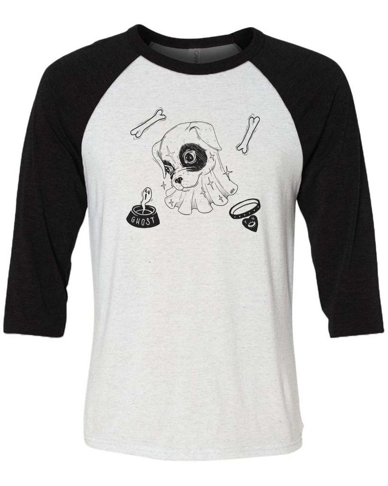 Load image into Gallery viewer, Unisex | Discarnate Dog | 3/4 Sleeve Raglan - Arm The Animals Clothing Co.
