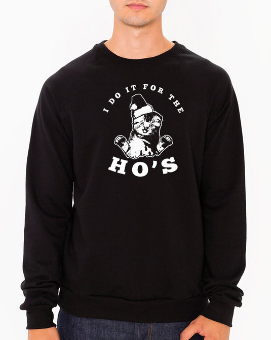 Unisex | Do It For The Ho's | Crewneck Sweatshirt - Arm The Animals Clothing LLC