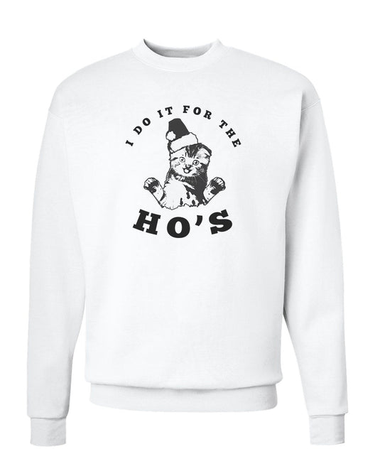 Unisex | Do It For The Ho's | Crewneck Sweatshirt - Arm The Animals Clothing LLC