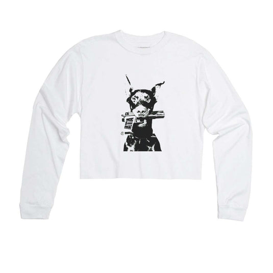 Unisex | Doberman Pistol | Cutie Long Sleeve - Arm The Animals Clothing Co.