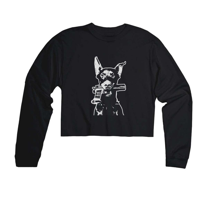 Load image into Gallery viewer, Unisex | Doberman Pistol | Cutie Long Sleeve - Arm The Animals Clothing Co.
