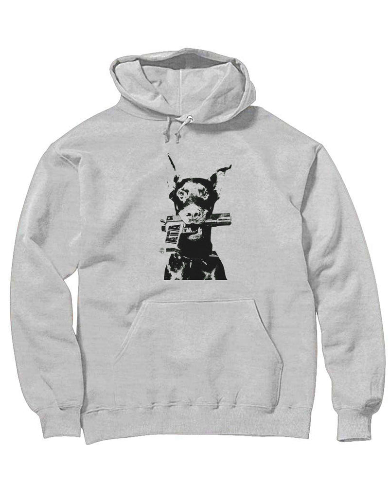 Load image into Gallery viewer, Unisex | Doberman Pistol | Hoodie - Arm The Animals Clothing Co.
