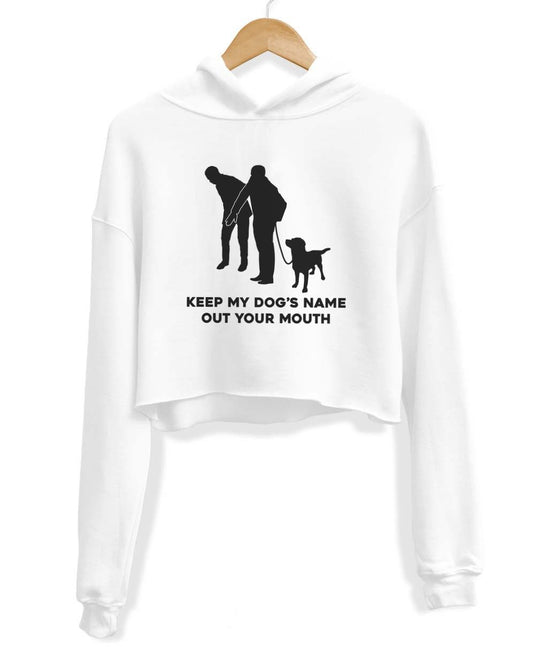 Unisex | Dog Park Problems | Crop Hoodie - Arm The Animals Clothing Co.