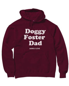 Unisex | Doggy Foster Dad | Hoodie - Arm The Animals Clothing Co.