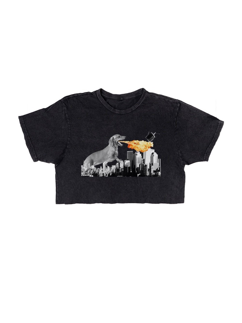 Load image into Gallery viewer, Unisex | Dogzilla | Cut Tee - Arm The Animals Clothing Co.
