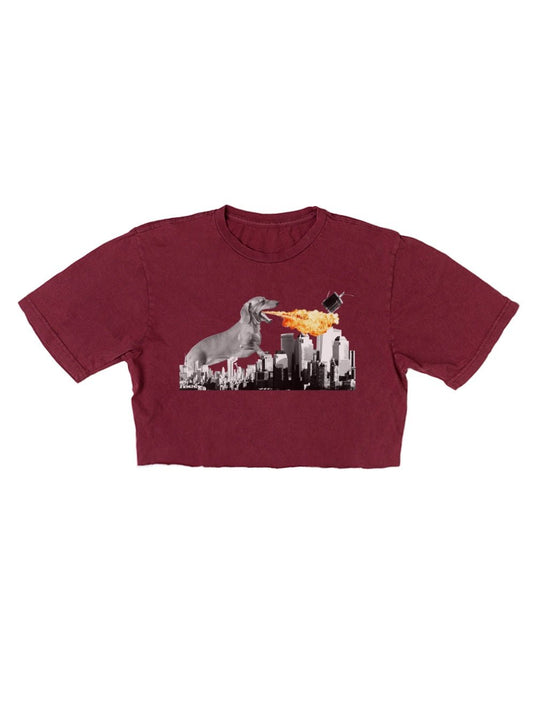 Unisex | Dogzilla | Cut Tee - Arm The Animals Clothing Co.