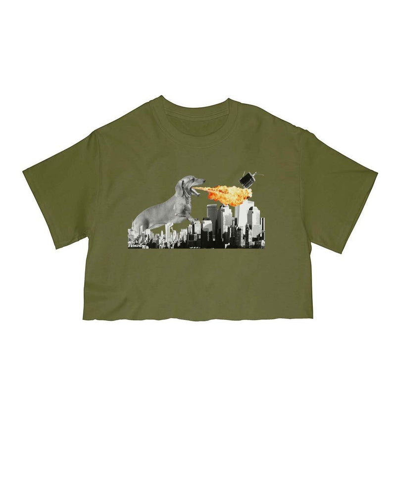 Load image into Gallery viewer, Unisex | Dogzilla | Cut Tee - Arm The Animals Clothing Co.
