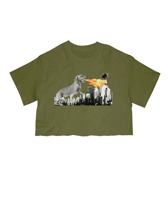 Unisex | Dogzilla | Cut Tee - Arm The Animals Clothing Co.