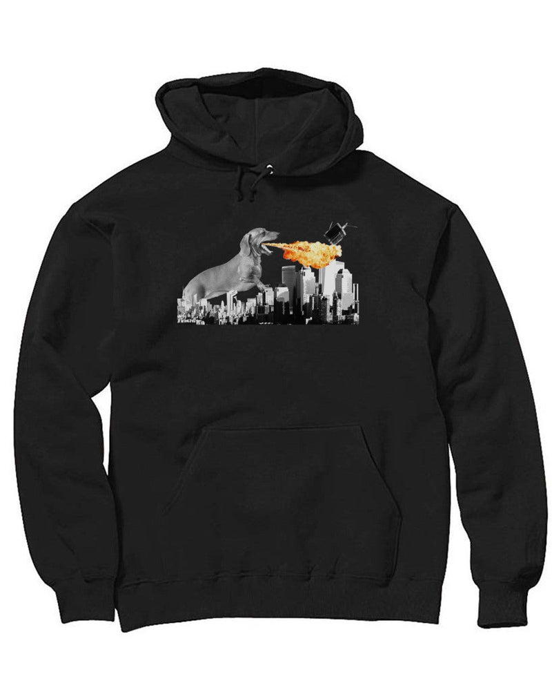 Load image into Gallery viewer, Unisex | Dogzilla | Hoodie - Arm The Animals Clothing Co.
