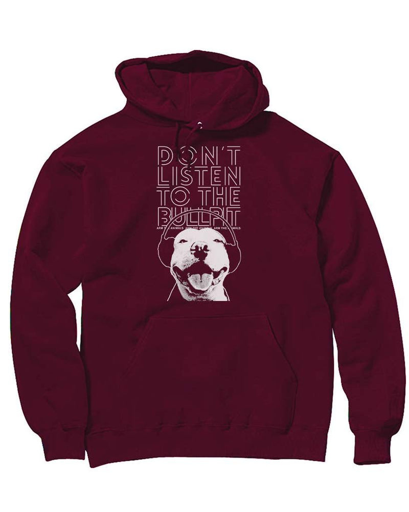 Load image into Gallery viewer, Unisex | Don&#39;t Listen To The Bullpit | Hoodie - Arm The Animals Clothing Co.
