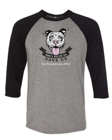 Unisex | Don't Pittie Us | 3/4 Sleeve Raglan - Arm The Animals Clothing Co.