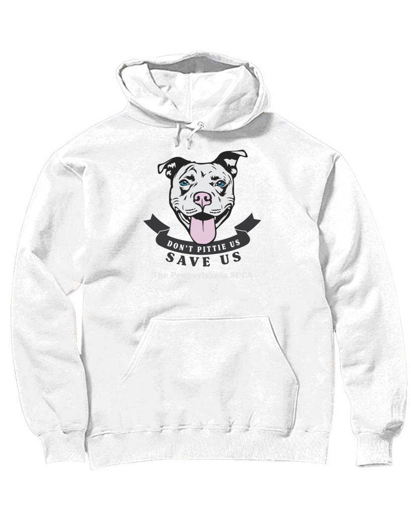 Load image into Gallery viewer, Unisex | Don&#39;t Pittie Us | Hoodie - Arm The Animals Clothing Co.

