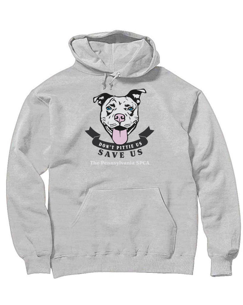 Load image into Gallery viewer, Unisex | Don&#39;t Pittie Us | Hoodie - Arm The Animals Clothing Co.
