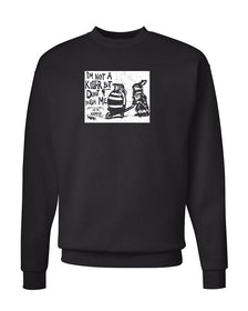 Unisex | Don't Push Me | Crewneck Sweatshirt - Arm The Animals Clothing Co.