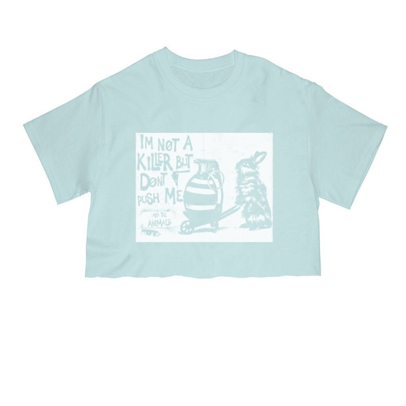 Load image into Gallery viewer, Unisex | Don&#39;t Push Me | Cut Tee - Arm The Animals Clothing Co.
