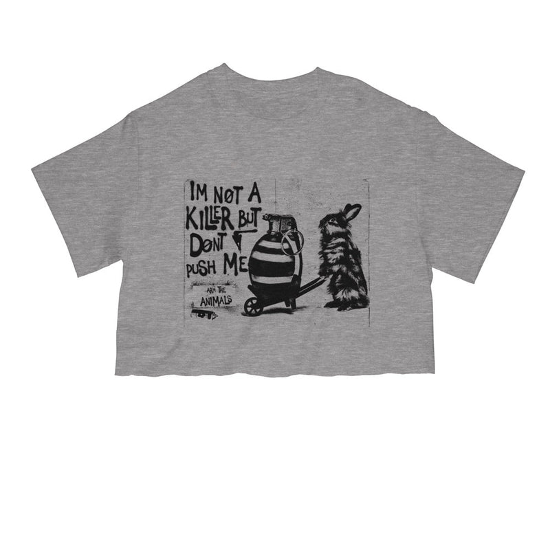 Load image into Gallery viewer, Unisex | Don&#39;t Push Me | Cut Tee - Arm The Animals Clothing Co.
