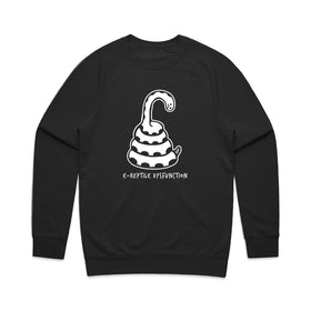 Unisex | E-Reptile Dysfunction | Crewneck Sweatshirt - Arm The Animals Clothing LLC