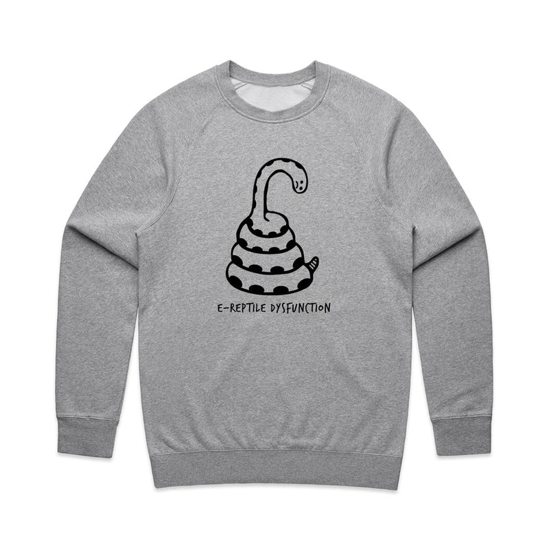 Load image into Gallery viewer, Unisex | E-Reptile Dysfunction | Crewneck Sweatshirt - Arm The Animals Clothing LLC
