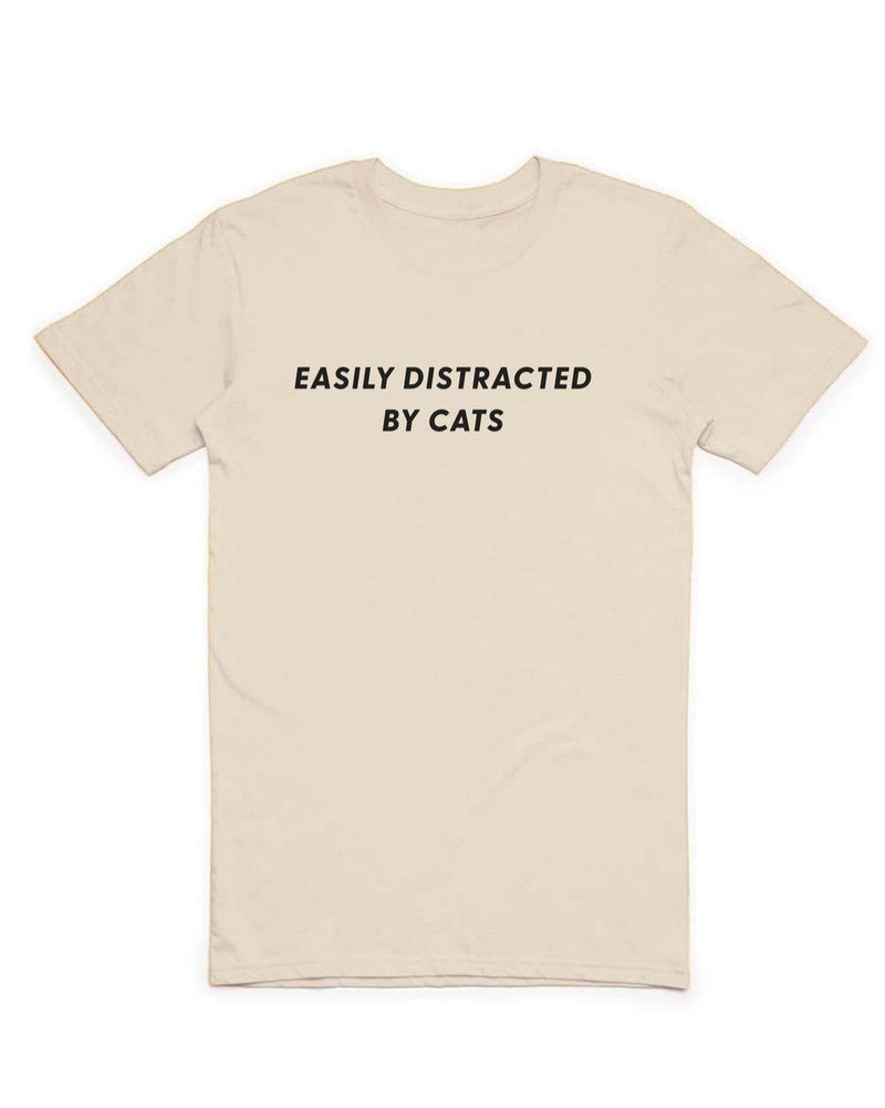 Load image into Gallery viewer, Unisex | Easily Distracted Cat | Crew - Arm The Animals Clothing Co.
