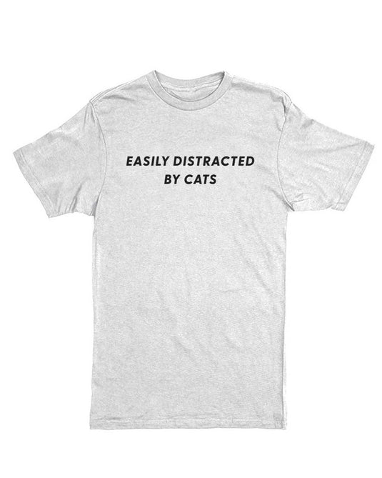 Unisex | Easily Distracted Cat | Crew - Arm The Animals Clothing Co.